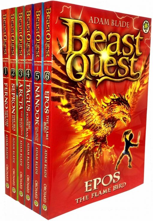 Beast Quest Collection Series 1 2 3 and 4 24 Books by Adam Blade