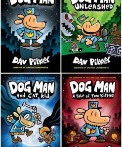 Dog Man Collection 1 4 Hardcover New
