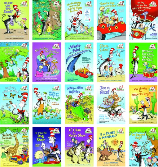 Dr. Seuss Cat in the Hat Learning Library Series 26 Book Collection Set-Hardcover