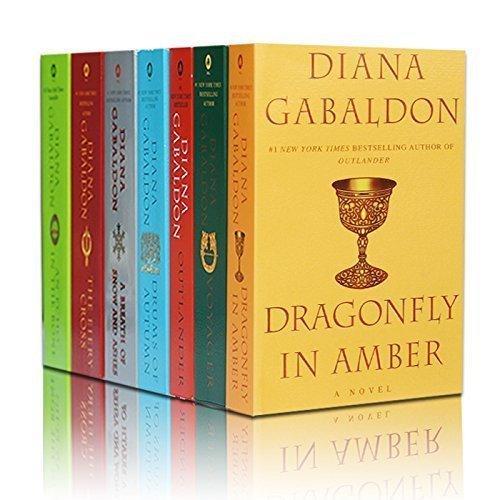 Big Size Diana Gabaldons Outlander Series 8 Book Trade Paperback Set
