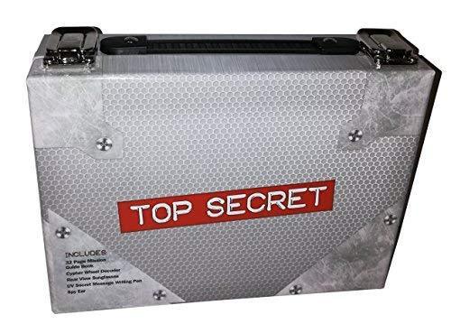 CHILDRENS TOP SECRET SPY KIT Become the ultimate spy with this cool case full of spy equipment