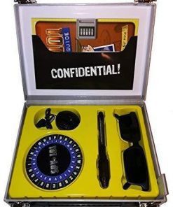 CHILDRENS TOP SECRET SPY KIT Become the ultimate spy with this cool case full of spy equipment