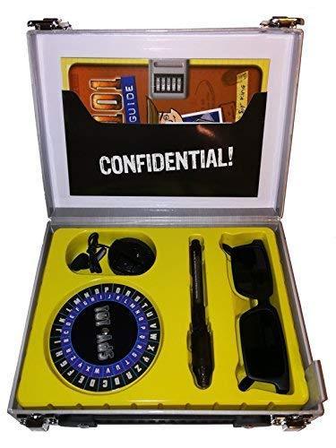 CHILDREN'S TOP SECRET-SPY KIT-Become the ultimate spy with this cool case full of spy equipment.