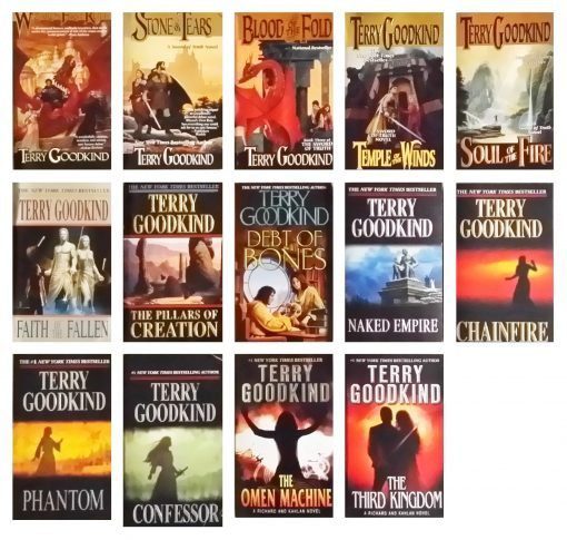 Terry Goodkind Sword of Truth Series 14 Book Set Paperback January 1 1994