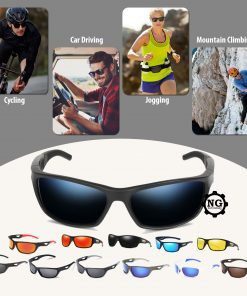 Polarized Sports Sunglasses Shatter Resistant Fishing Cycling Glasses for Men Women UV Protection Glasses