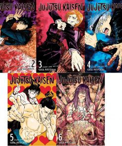 Jujutsu Kaisen Series Vol 2-6 Books Collection Set By Gege Akutami Paperback – January 1, 2021