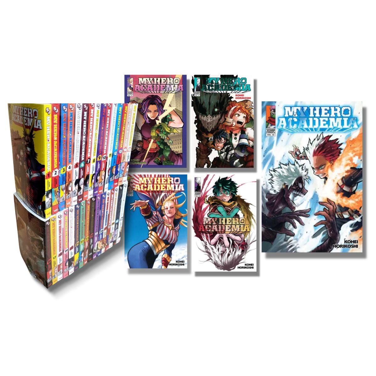 僕のヒーローアカデミア 1-38 My-Hero-Academia-Manga-Volumes