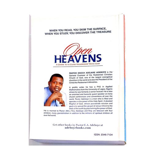 Open Heavens Volume 2022 Volume 22 Paperback Bunko January 1 2021 by Pastor E A Adeboye Author