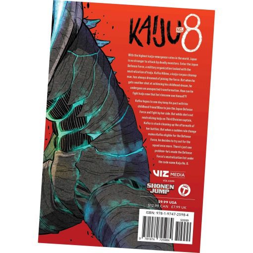 Kaiju No. 8, Vol. 1 (1) Paperback – December 7, 2021 by Naoya Matsumoto