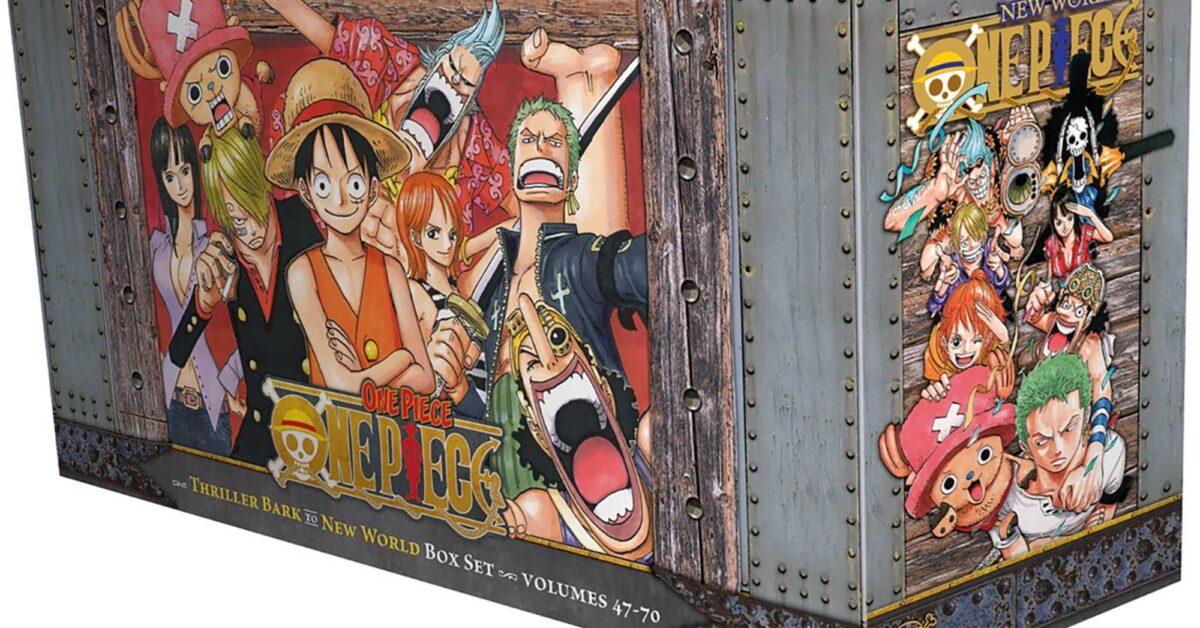 One Piece Box Set 3 Volumes 47-70 By Eiichiro Oda - Geeekyme