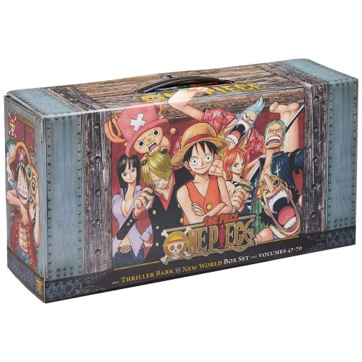 One Piece Box Set 3 Thriller Bark to New World Volumes 47 70 with Premium Book 3 of One Piece Box Sets