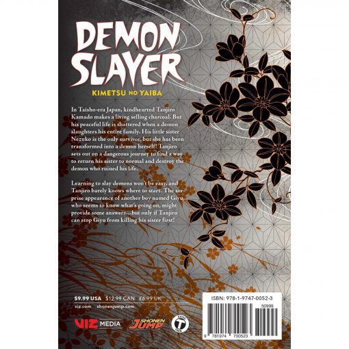 Demon Slayer Kimetsu no Yaiba Vol 1 1 Paperback July 3 2018 by Koyoharu Gotouge geeekymecom