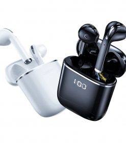 Bluetooth Earphones with 10 Hour Playtime Earbuds Bluetooth 50 with Heavy Clean Bass geeekymecom