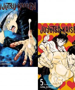 Jujutsu Kaisen Series Vol 1-5 Books Collection Set By Gege Akutami Paperback geeekyme.com