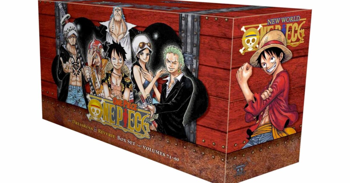 One Piece Box Set 4 Volumes 71-90 by Eiichiro Oda - Geeekyme