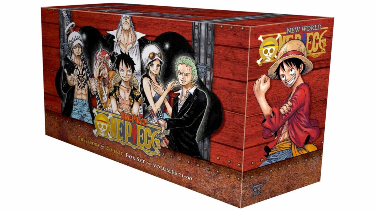 英語版 ワンピース 71~90巻 One Piece Box Set 4 Volumes 71-90 by Eiichiro Oda - Geeekyme