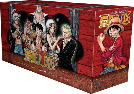 One Piece Box Set 4: Dressrosa to Reverie: Volumes 71-90 with Premium Paperback – Jan 25 2022 by Eiichiro Oda geeekyme.com