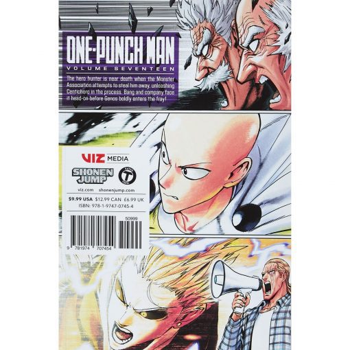 One Punch Man Vol 17 Paperback by ONE Author Yusuke Murata Illustrator geeekymecom