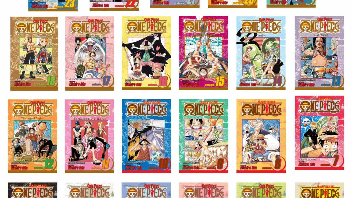 One Piece Set 1 East Blue & Baroque Works Vol 1-23 - Geeekyme