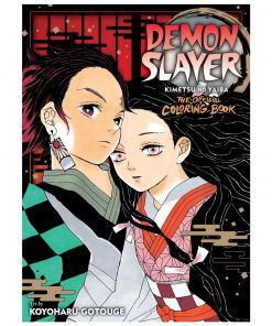 Demon Slayer Kimetsu no Yaiba The Official Coloring Book Paperback geeekymecom