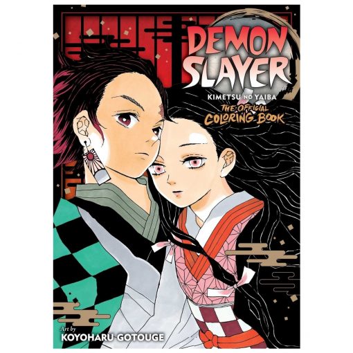 Demon Slayer Kimetsu no Yaiba The Official Coloring Book Paperback geeekymecom