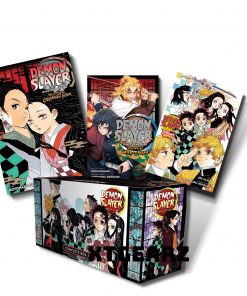 Demon Slayer Box Set, Stories of Water and Flame, Flower Of Happiness & Coloring Book