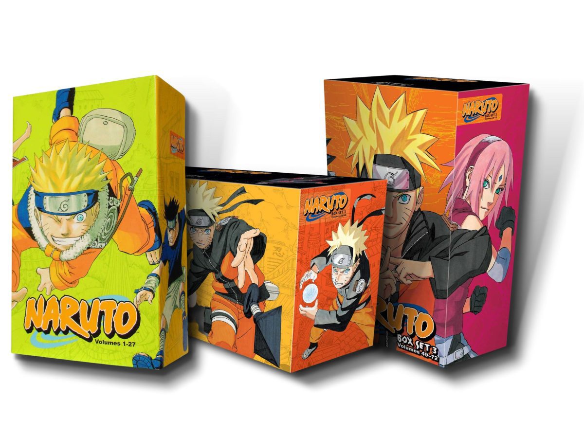 Naruto Box Sets 1, 2 & 3 - Geeekyme