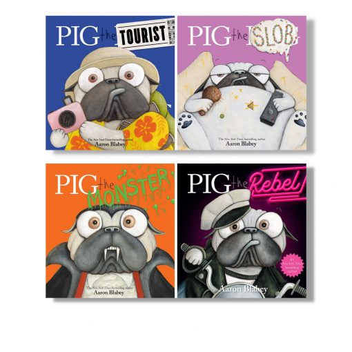 Pig the Pug Complete Series Set 10 Books With 1 Plush Toy