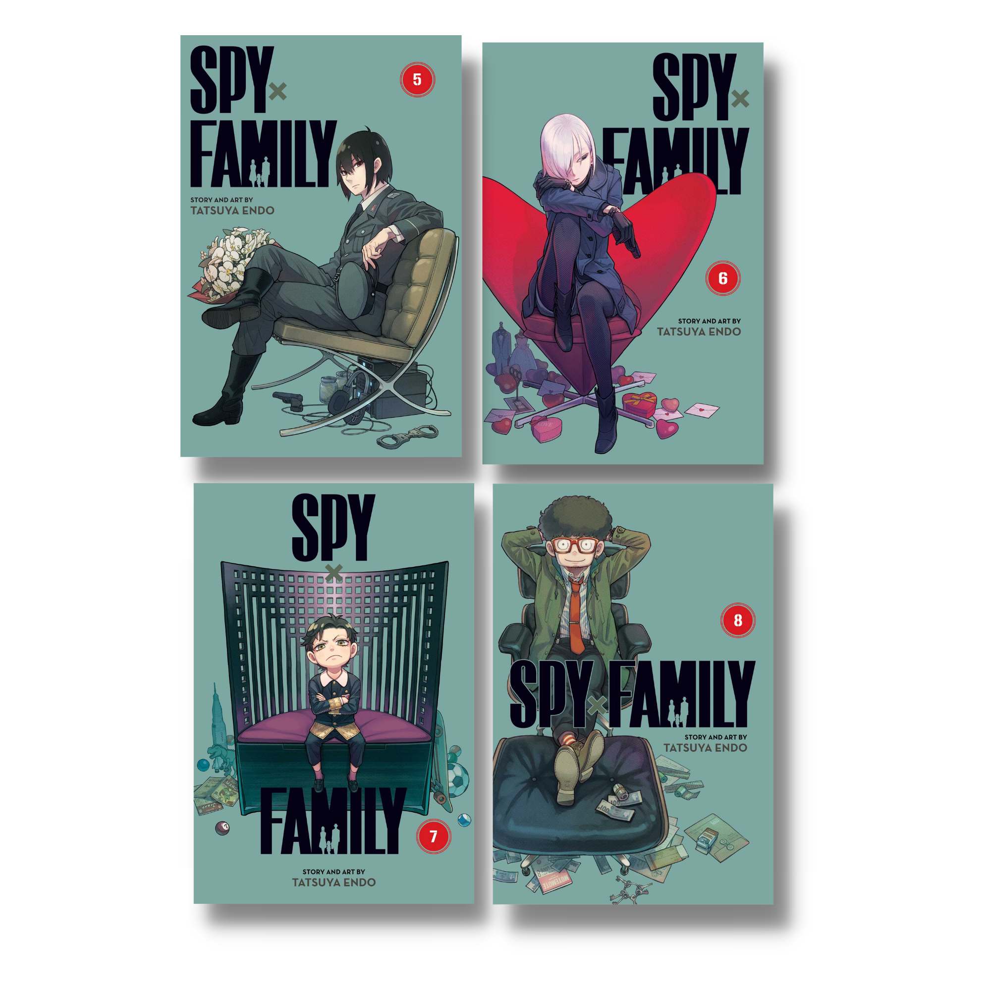 6 SPY X FAMILY Volumes 1 - 14