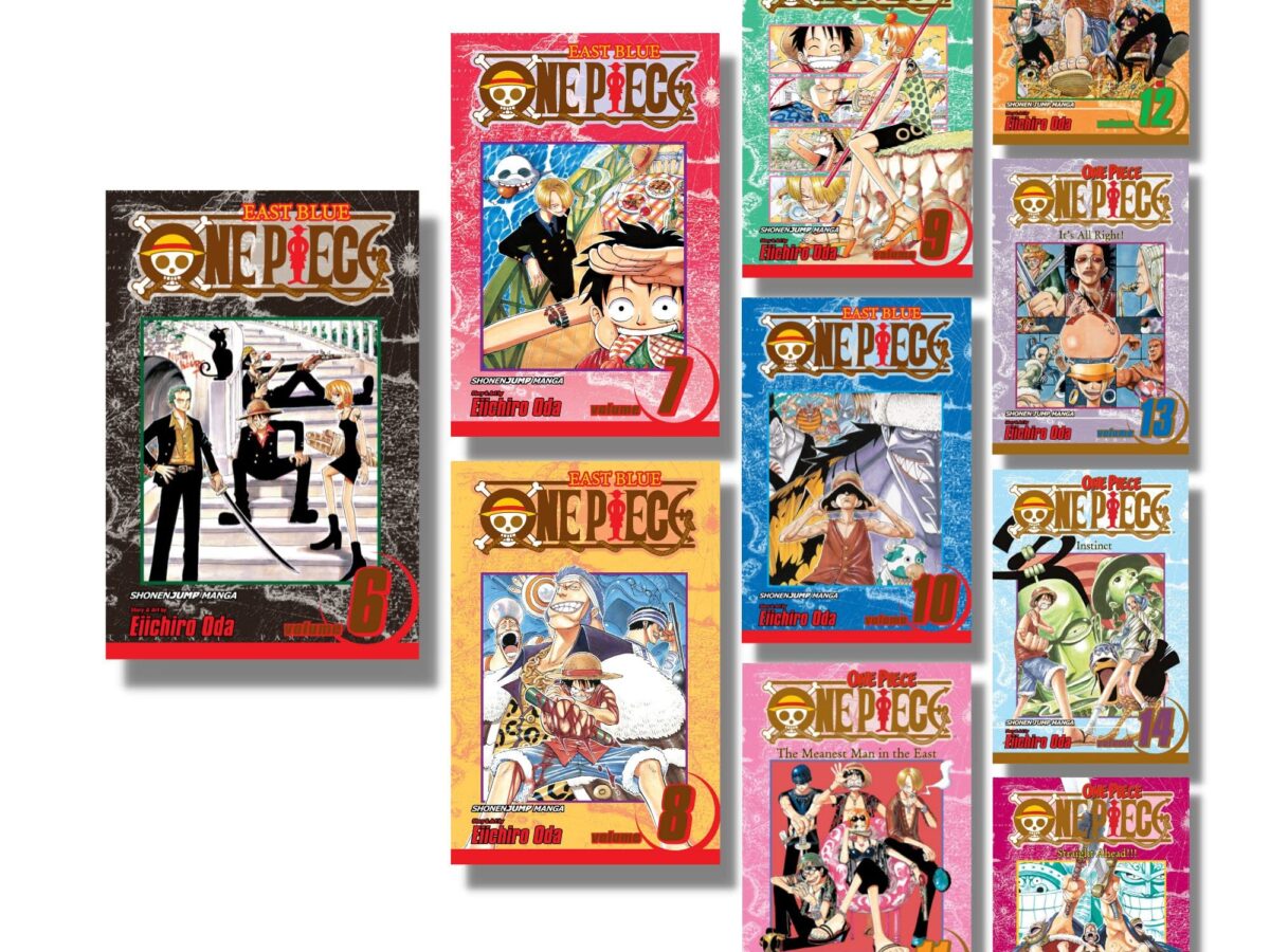 One Piece set 1 Vol 6 - 15 East Blue and Baroque Work - Geeekyme
