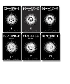 Death Note Black Edition Vol 1-6