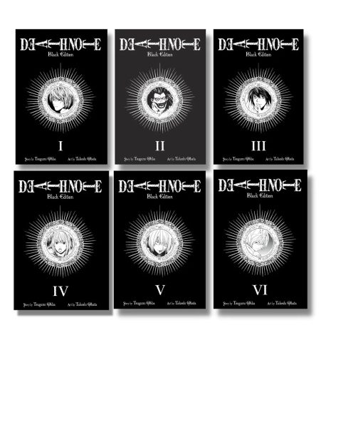 Death Note Black Edition Vol 1-6