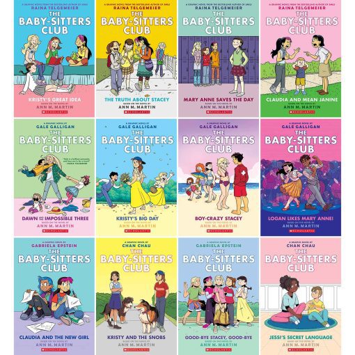 The Baby-Sitters Club Series Graphic Novels Vol 1-12