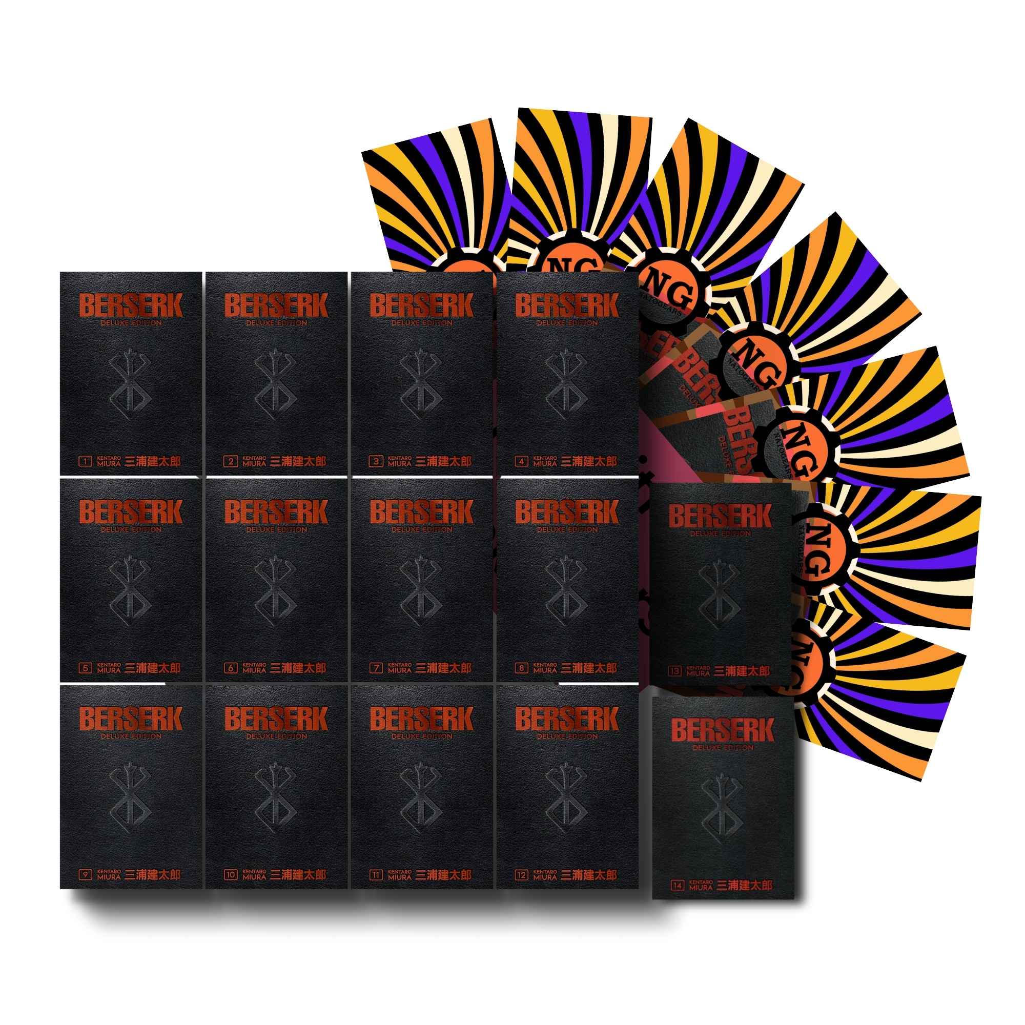 Berserk Deluxe Volume 1-13 Berserk Deluxe Edition Complete Hardcover Set Vol 1-14