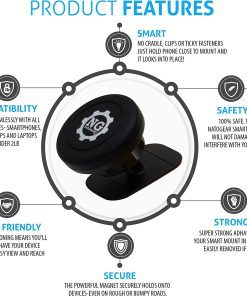 Nato Gear Smart Mount - Round Head Car Smartphone Holder