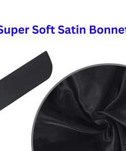 Satin Silk Bonnet Set for Women with Adjustable Soft Tie Band, Double Layer Hair Bonnet - Sleeping Cap