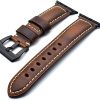 Leather Watch Band Compatible With All Apple Watches