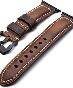 Leather Watch Band Compatible With All Apple Watches