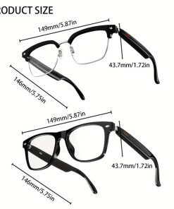 Smart Bluetooth Audio Sunglasses – Open-Ear Sound, Hands-Free Calls & UV Protection