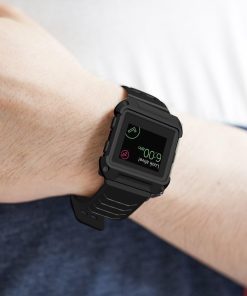 Silicone Band and Case for Your Fitbit Blaze Fitness Smart Watch