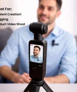 5K Ultra HD Pocket Action Camera: The Ultimate 270° Rotating Vlogging Camcorder
