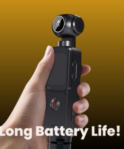 5K Ultra HD Pocket Action Camera: The Ultimate 270° Rotating Vlogging Camcorder